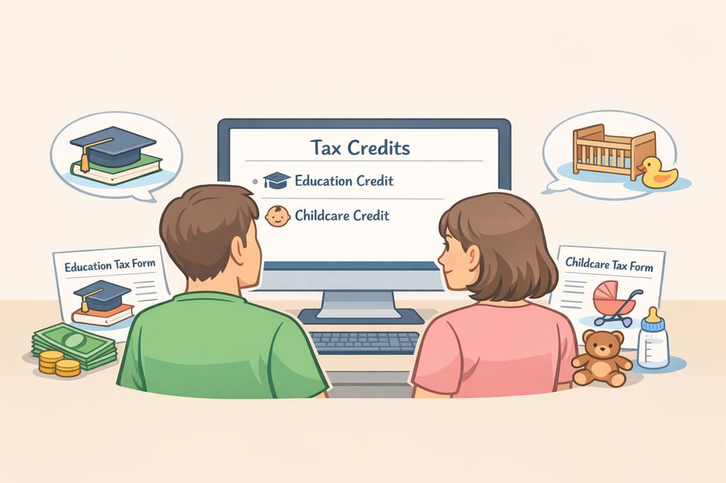 Tax credits parents often overlook: AOTC, LLC, ODC, CDCTC