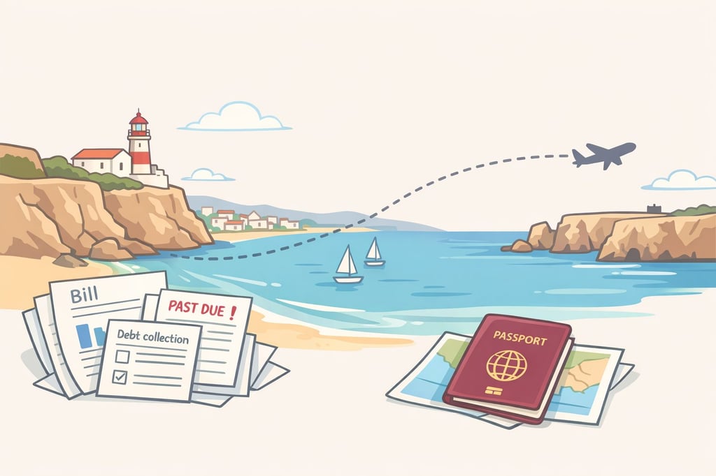 Does debt follow you to another country? Portugal guide