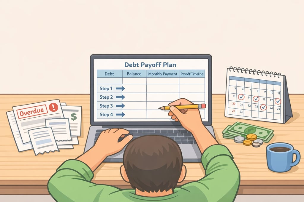 How to Create a Debt Payoff Plan From Scratch Step-by-Step