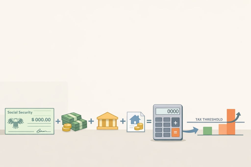 Social Security benefits taxable income limit: how combined