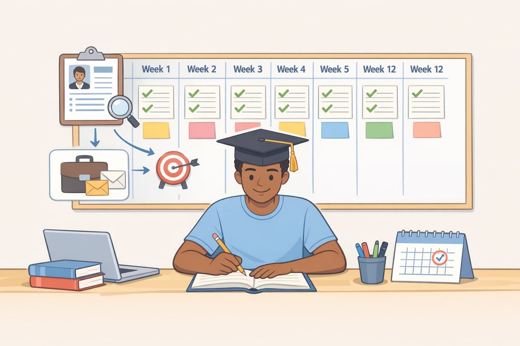 How to Get a Job as a New Grad in 2026: Week-by-Week