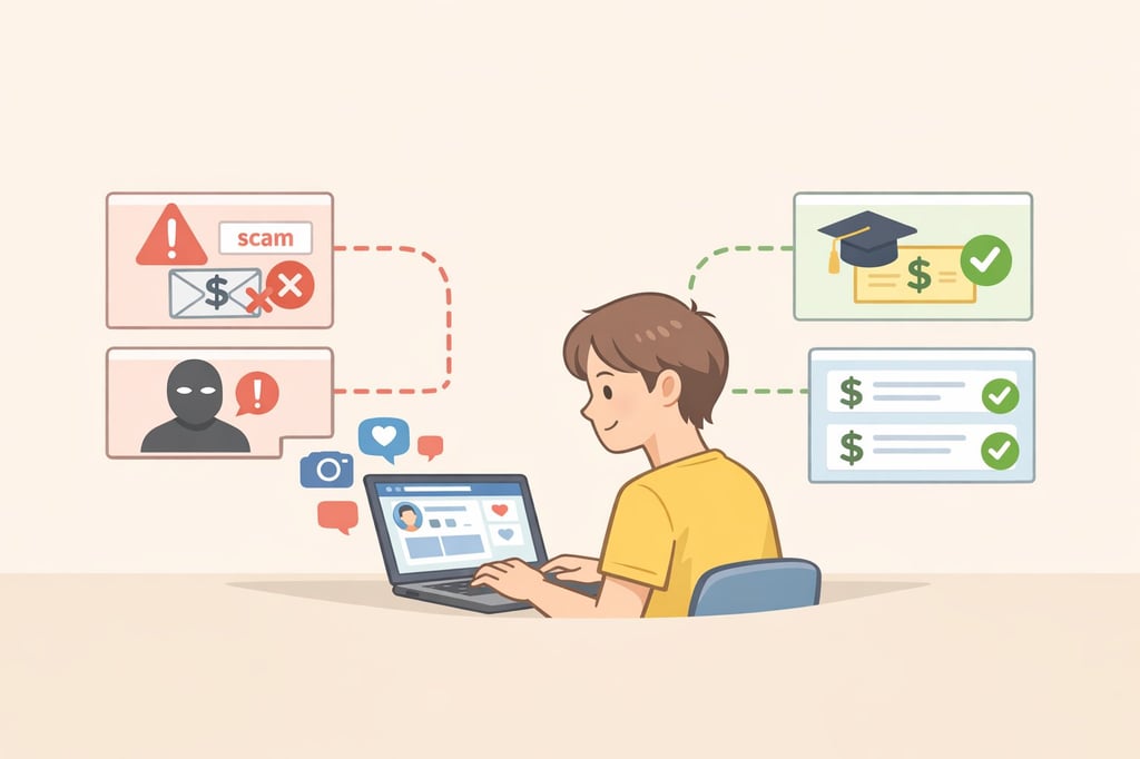 How to find legitimate scholarships online: verify leads